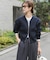 『仁村紗和さん着用』『UR TECH Renew Knit』VネックZIPカーディガン