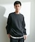 『UR TECH Renew Knit』クルーネックプルオーバー