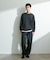『UR TECH Renew Knit』クルーネックプルオーバー