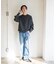 『UR TECH Renew Knit』クルーネックプルオーバー