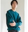 『UR TECH Renew Knit』クルーネックプルオーバー