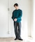 『UR TECH Renew Knit』クルーネックプルオーバー