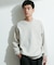 『UR TECH Renew Knit』クルーネックプルオーバー