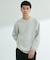 『UR TECH Renew Knit』クルーネックプルオーバー