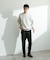 『UR TECH Renew Knit』クルーネックプルオーバー