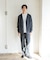 『UR TECH Renew Knit』Vネックカーディガン