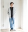『UR TECH Renew Knit』Vネックカーディガン