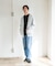 『UR TECH Renew Knit』Vネックカーディガン