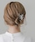 メタルフラワーモチーフヘアクリップ
