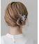 メタルフラワーモチーフヘアクリップ
