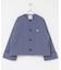 DANTON　COLLARLESS JACKET