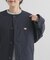 DANTON　COLLARLESS JACKET