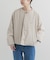 DANTON　COLLARLESS JACKET