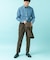 LIFE STYLE TAILOR　シャンブレーBDシャツ