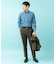 LIFE STYLE TAILOR　シャンブレーBDシャツ