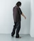 SHIOTA　スーピマDENIM PANTSワイド#BOB