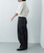 SHIOTA　スーピマDENIM PANTSバギー#JAY