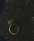 SMELLY so’　oval yellow jade ring