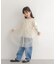 ワッフルパイピングロングスリーブTシャツ(KIDS)