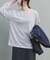 FORK&SPOON　CAVEボーダーロングスリーブTシャツ