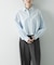 スカーフ付きワイドショートシャツ