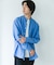 『XLサイズ／WEB限定』『吸水速乾』セオアルファバンドカラーロングスリーブシャツ