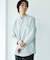 『XLサイズ／WEB限定』『吸水速乾』セオアルファバンドカラーロングスリーブシャツ