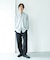 『XLサイズ／WEB限定』『吸水速乾』セオアルファバンドカラーロングスリーブシャツ