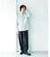 『XLサイズ／WEB限定』『吸水速乾』セオアルファバンドカラーロングスリーブシャツ
