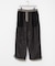 NYLON WIDE EASY PANTS
