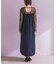 ANDRESD　RIBBONS DRESS×SHEER TOPS