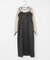 ANDRESD　RIBBONS DRESS×SHEER TOPS