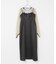 ANDRESD　RIBBONS DRESS×SHEER TOPS