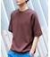 シルキーダンボールニットTシャツ