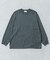 『洗濯可』new basic　WASHABLE MERINO WOOL LONG-SLEEVE