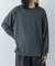 『洗濯可』new basic　WASHABLE MERINO WOOL LONG-SLEEVE