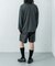 『洗濯可』new basic　WASHABLE MERINO WOOL LONG-SLEEVE