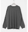 『洗濯可』new basic　WASHABLE MERINO WOOL LONG-SLEEVE