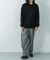 『洗濯可』new basic　WASHABLE MERINO WOOL LONG-SLEEVE