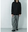 『洗濯可』new basic　WASHABLE MERINO WOOL LONG-SLEEVE