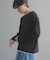 フェイクレイヤードロングTシャツ