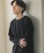 フェイクレイヤードロングTシャツ