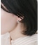 ステンレスウェーブメタルピアス