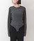 new basic　WASHABLE WOOL CONTOUR TOP
