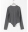 new basic　WASHABLE WOOL CONTOUR TOP