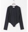 new basic　WASHABLE WOOL CONTOUR TOP
