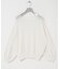 ペーパーヤーンボートネックニット