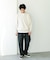 TOMPKINS裏毛 スキッパースウェット