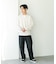 TOMPKINS裏毛 スキッパースウェット