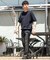 『WEB限定』変形カノコ半袖クルーネックニット